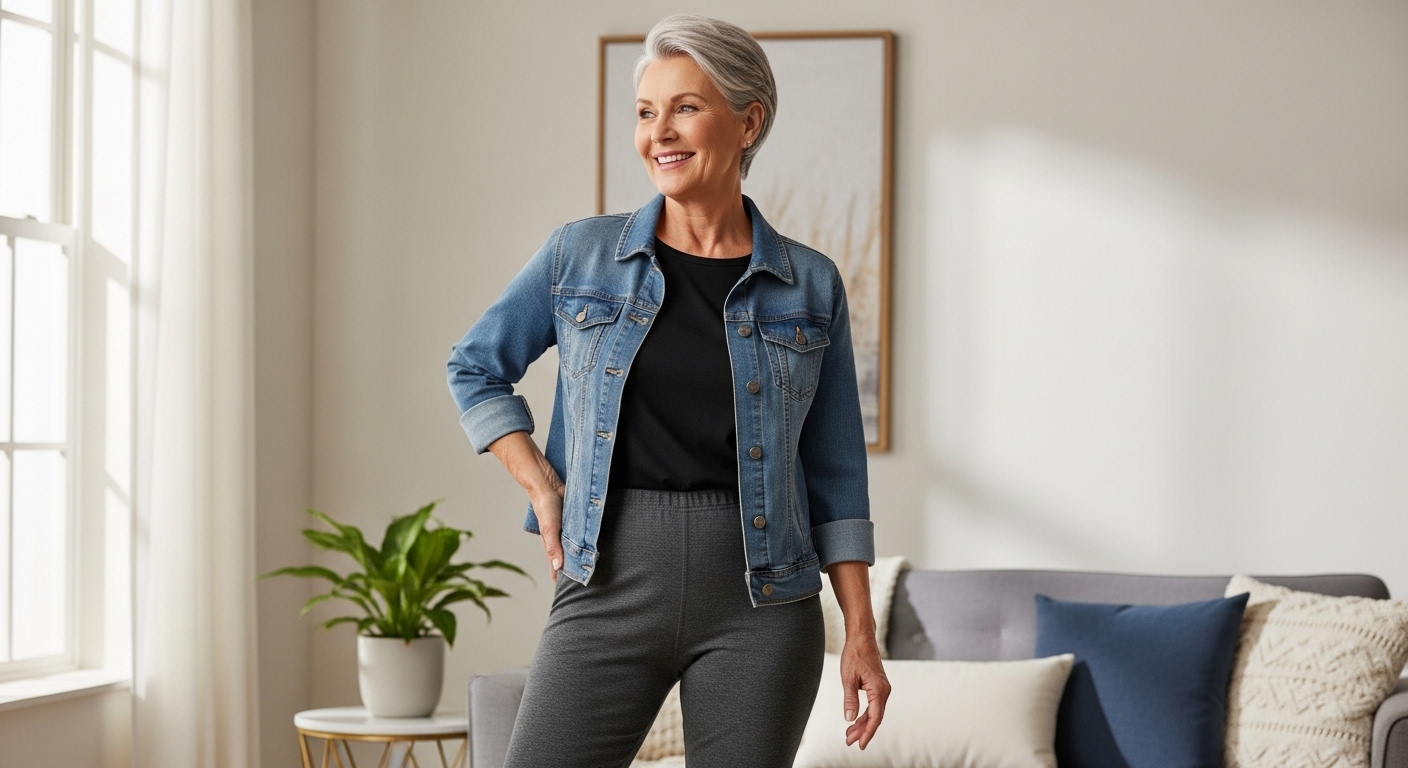 Modern Drop-Shoulder Top